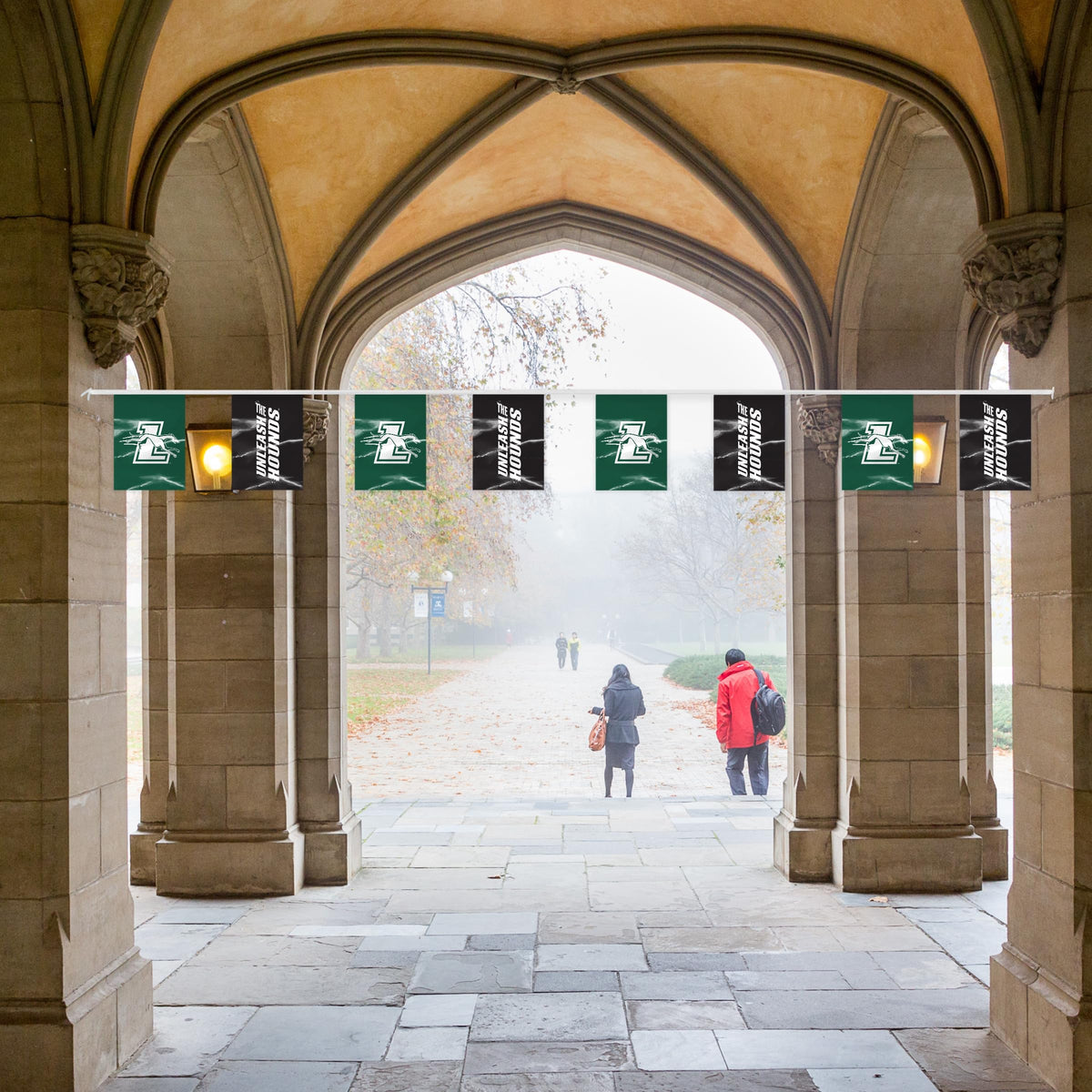 Loyola University Maryland Pennant String 9 x 12 inch