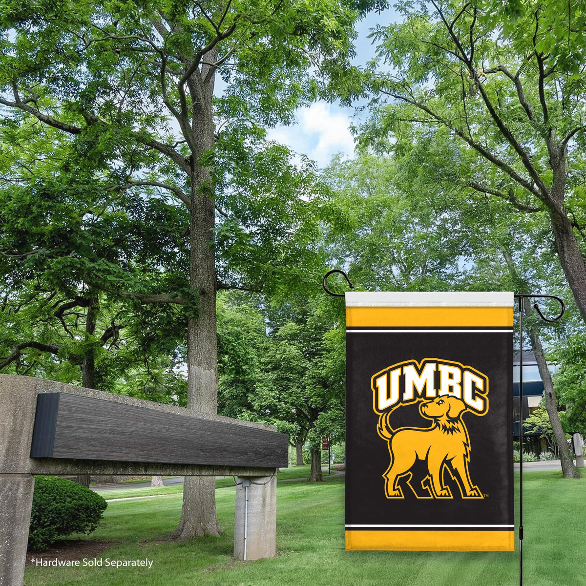 University of Maryland Baltimore County Garden Flag 12 x 18 inch