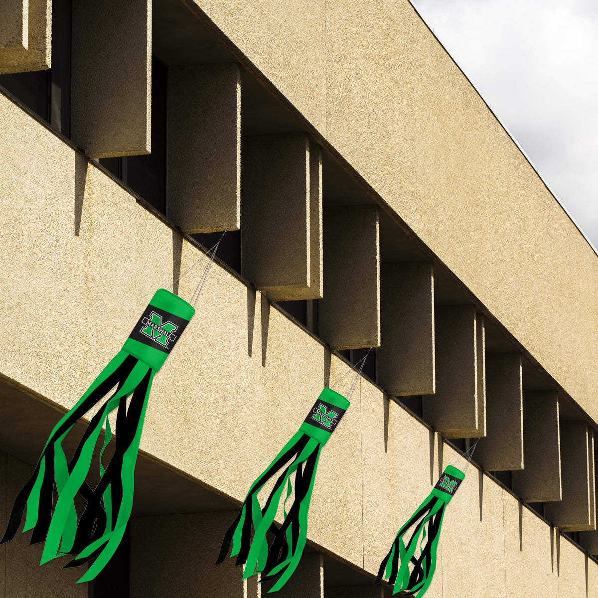 Marshall University Windsock 30 x 5.5 inch
